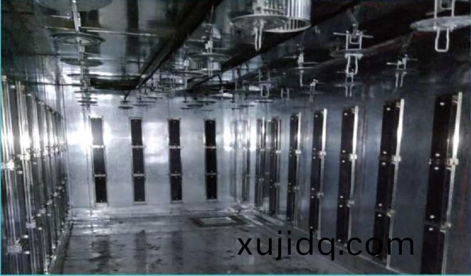 註塑機廠烘烤車間應用(yong)