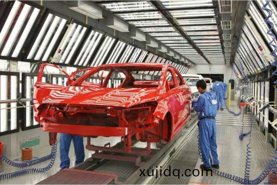 汽(qi)車烤漆車間應用(yong)