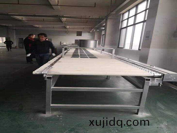 公(gong)司第一條自動化(hua)生産線投産試運行