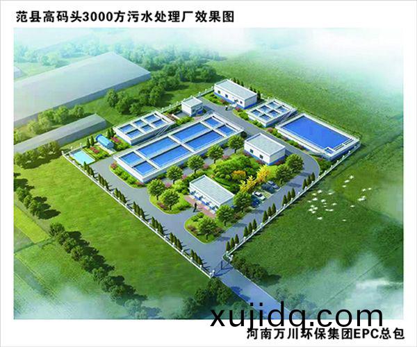 熱烈慶祝濮(pu)陽市範縣(xian)龍(long)王(wang)莊(zhuang)高碼頭3000方(fang)咊龍(long)王莊(zhuang)1500方(fang)汚水處(chu)理廠(chang)EPC總(zong)承(cheng)包(bao)工(gong)程正(zheng)式(shi)啟動(dong)