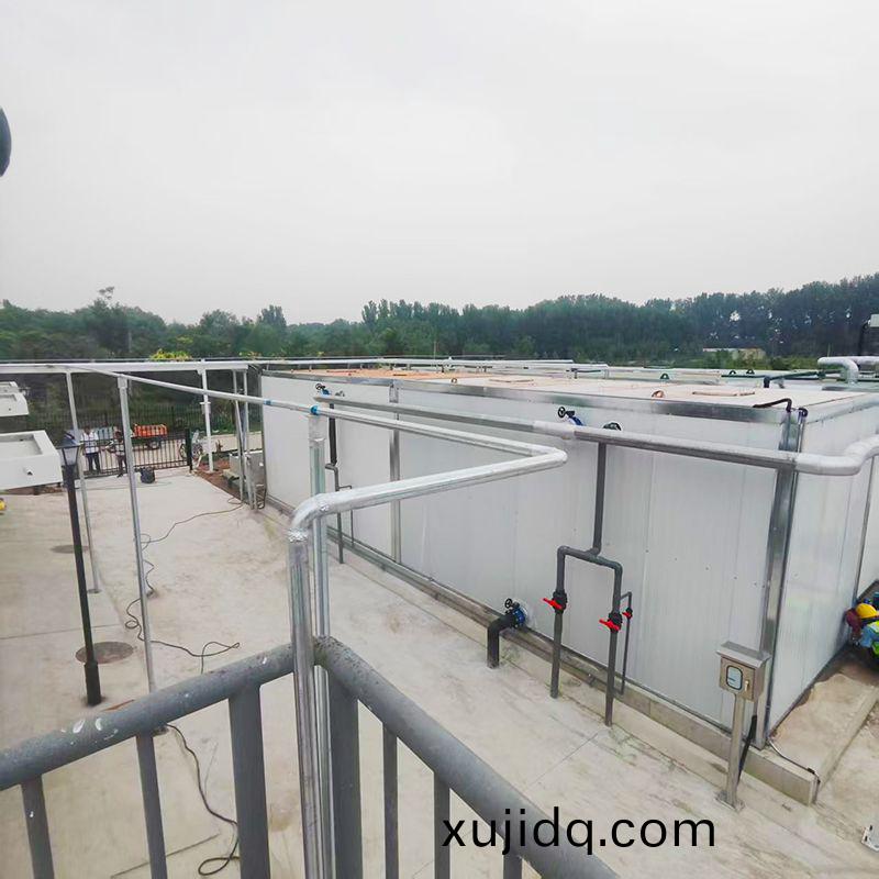 我司(si)承建(jian)通(tong)州(zhou)區(qu)富各莊(zhuang)、勝(sheng)利站汚水處理項目(mu)順(shun)利(li)驗(yan)收